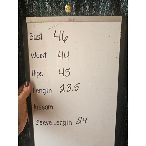 J. Crew Tweed lady jacket sz 16 green and navy blue blazer $228 - Picture 10 of 10